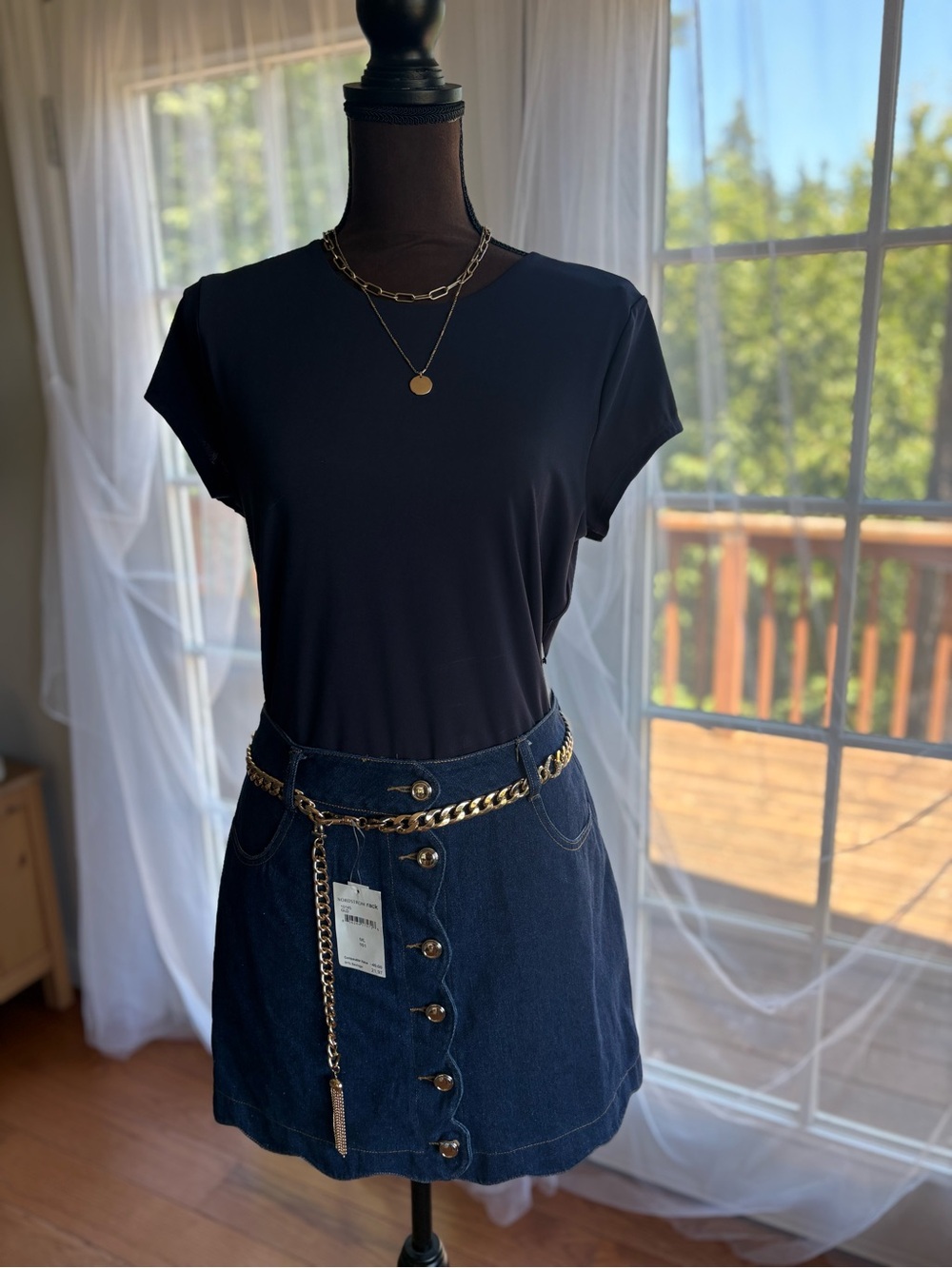 Gold Chain Belt, size ML - Picture 5 of 5
